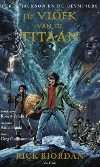 De vloek van de Titaan graphic novel van Rick Riordan