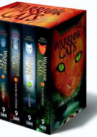 Cadeaubox Warrior Cats - 6 delen serie 1 van Erin Hunter