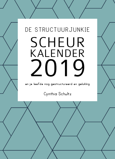 Structuurjunkie scheurkalender 2019 van Cynthia Schultz